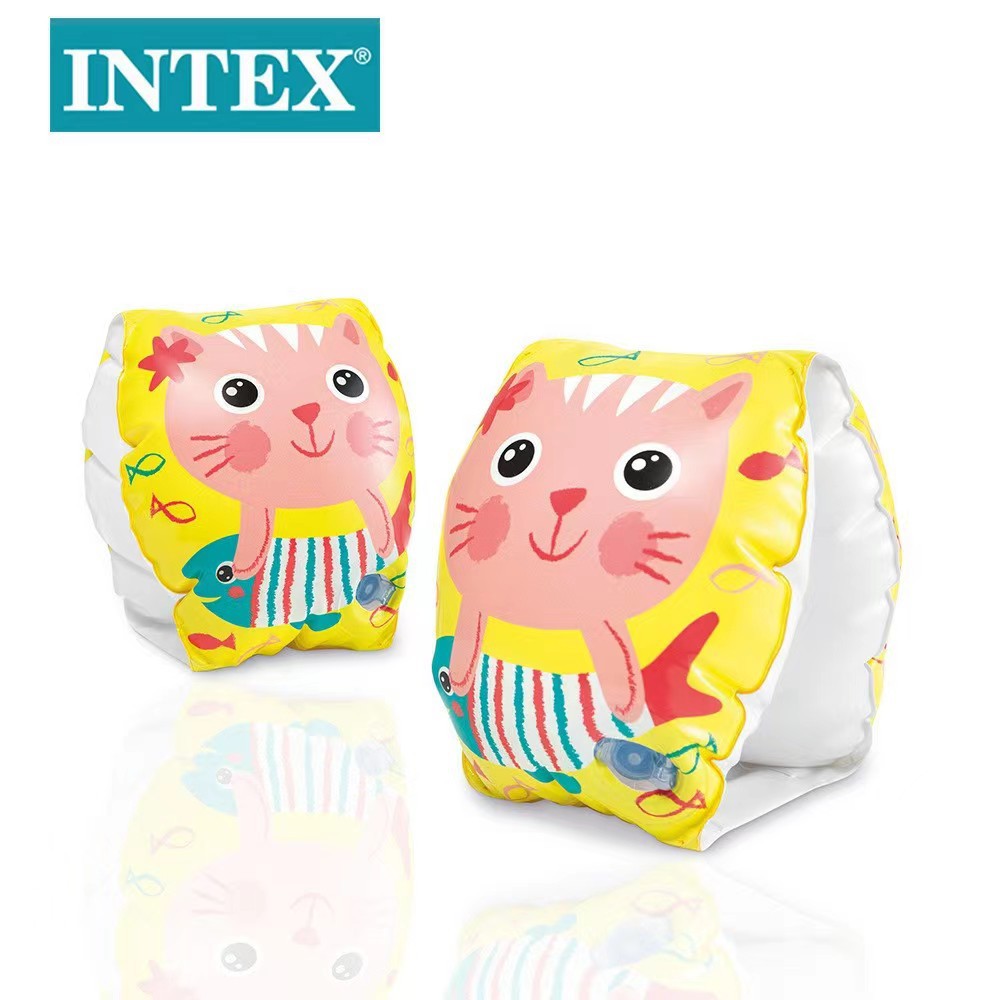NTEX 56665 Children's inflatable swimming vest arm ring, big kids training water sleeve, baby pool buoyancy, armpit ring details Picture
