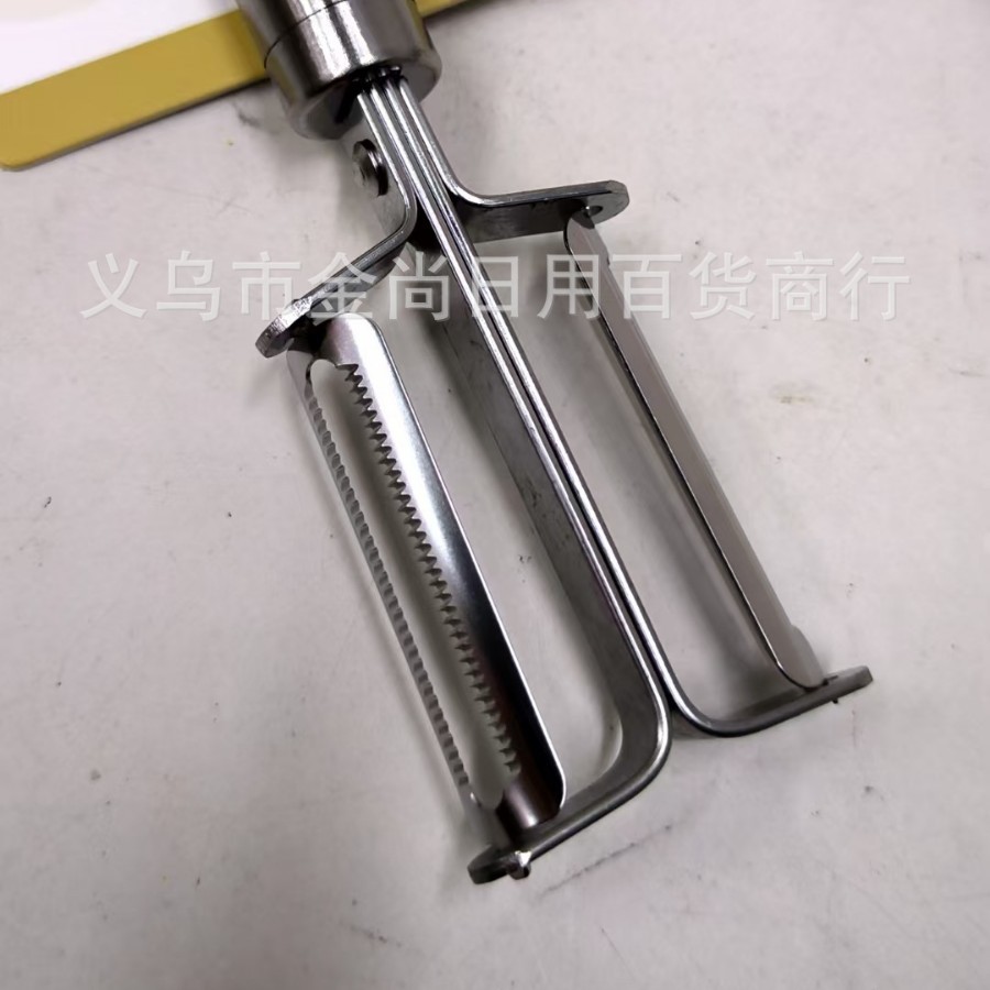Stainless steel multi-functional fruit peeler, double-sided planer, peeler, wire drawing and peeling, multi-purpose pulling and planing wholesale details Picture