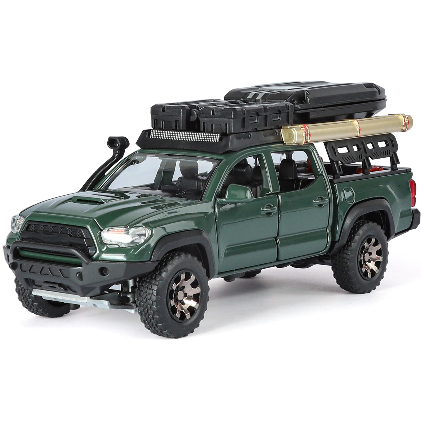 C343-1 Chimei 1:32 pickup alloy car model simulation off-road vehicle Boy sound and light toy small car ornament