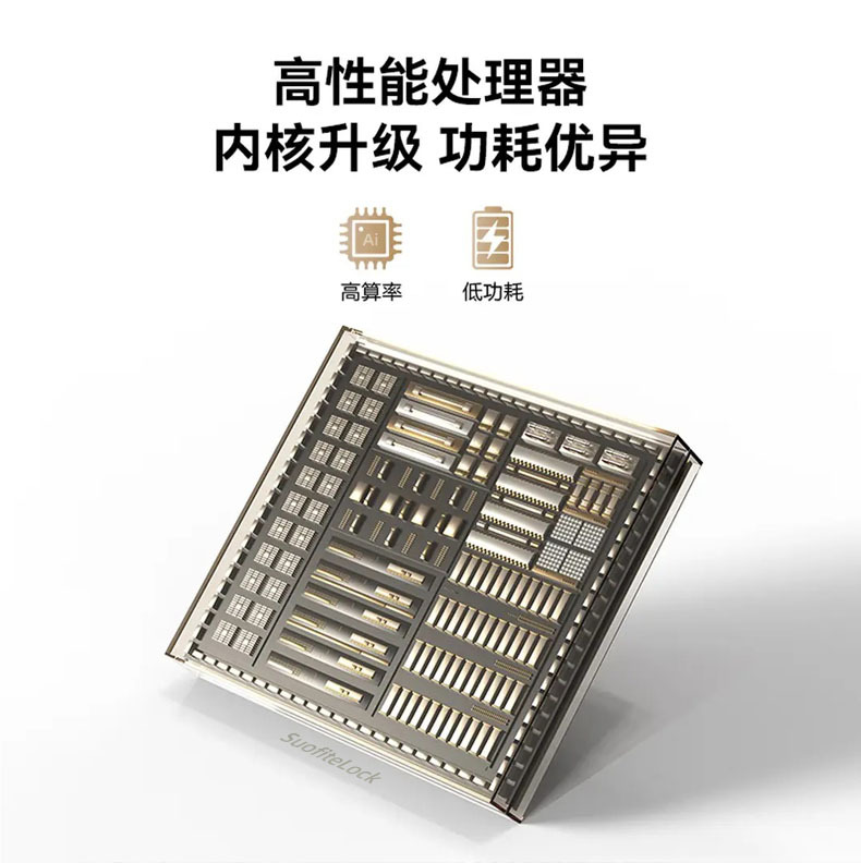 酒店智能门锁办公室出租屋家用专用多功能密码锁指纹锁户外/锁卡详情9