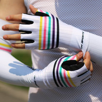 DH Cycling gloves half finger summer new cycling sports short finger gloves breathable fishing fitness outdoor