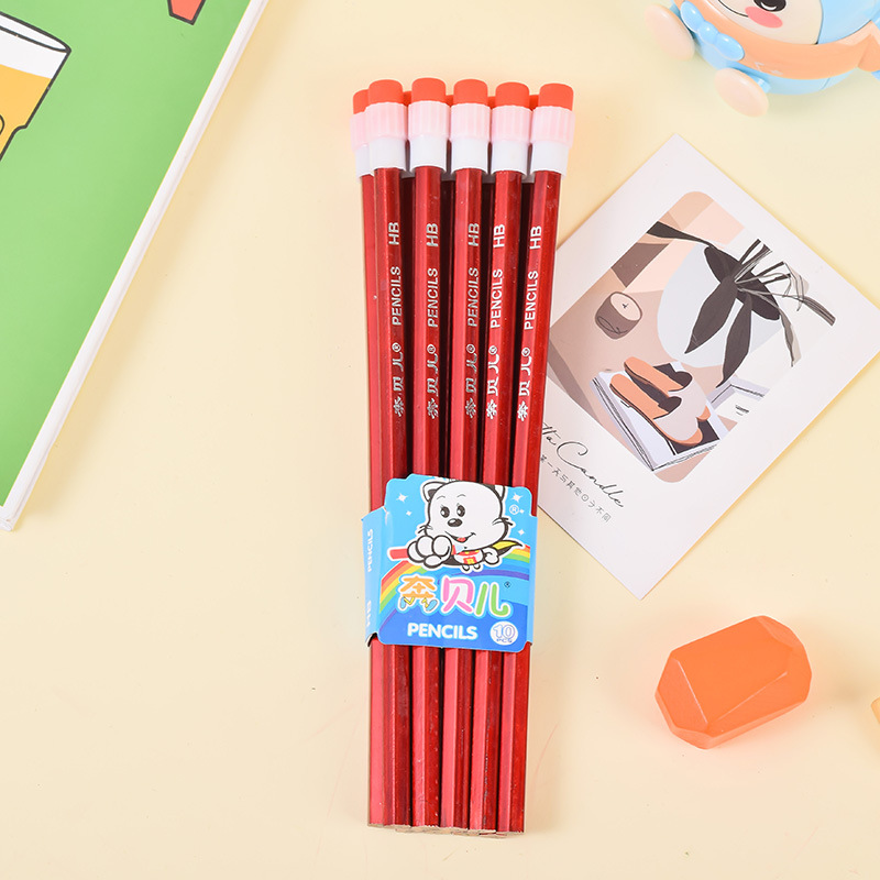 厂家批发小学生考试铅笔HB书写铅笔儿童学习用品文具铅笔详情图5
