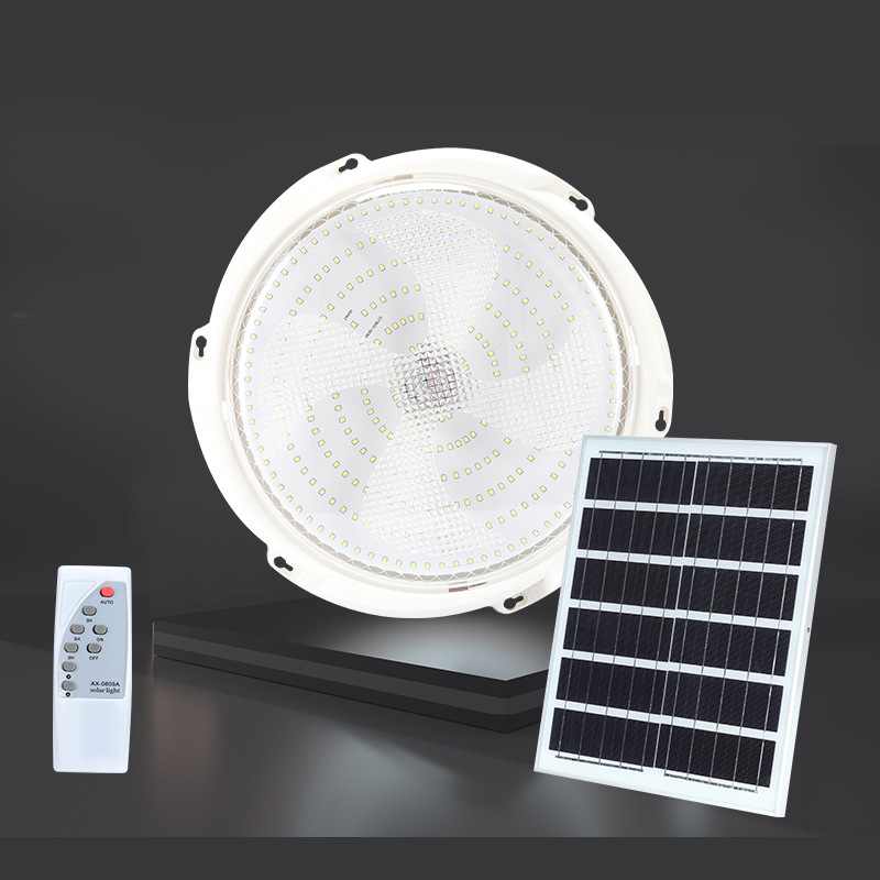 Solar Ceiling Lights Home Indoor Remote Control High-Power Cross-Border New Balcony Led Corridor Solar Lights Specification drawing