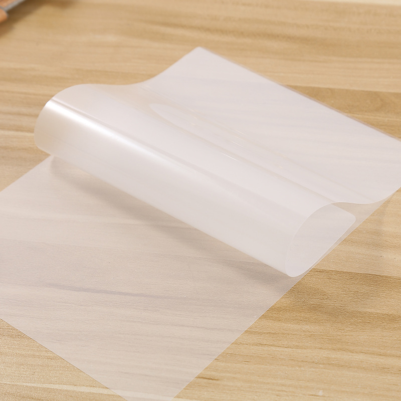 Wholesale A4 plastic film 6-inch, 7-inch, 8-inch full-length silk seal plastic film factory direct supply text and photo card protection film A4 plastic film Specification image