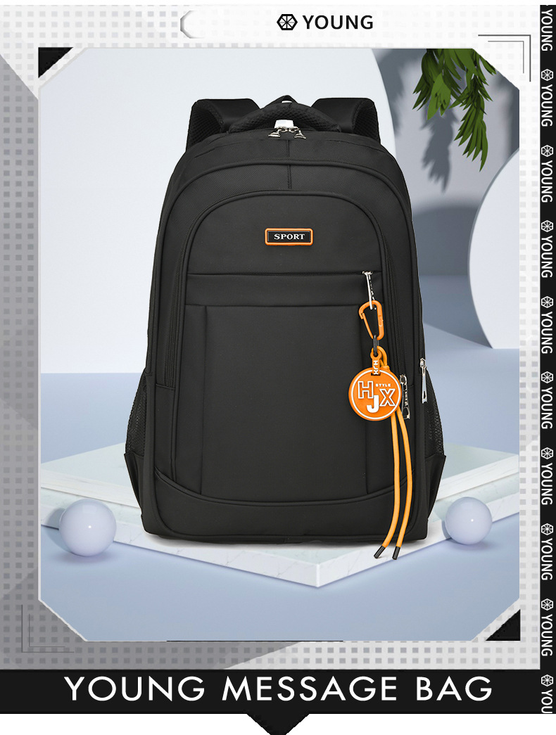 Mochila de moda multifuncional hombre negocios viaje de ocio mochila portátil bolsa de deporte al aire libre para estudiantes universitarios pic 3