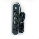 厂家直销欧标欧规黑色USB多功能插座插排多孔有线多孔位家用工业