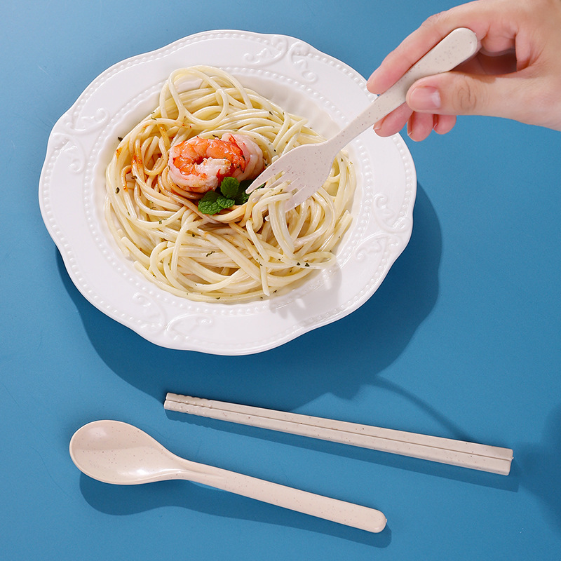 可折叠餐具/便携餐具实物图