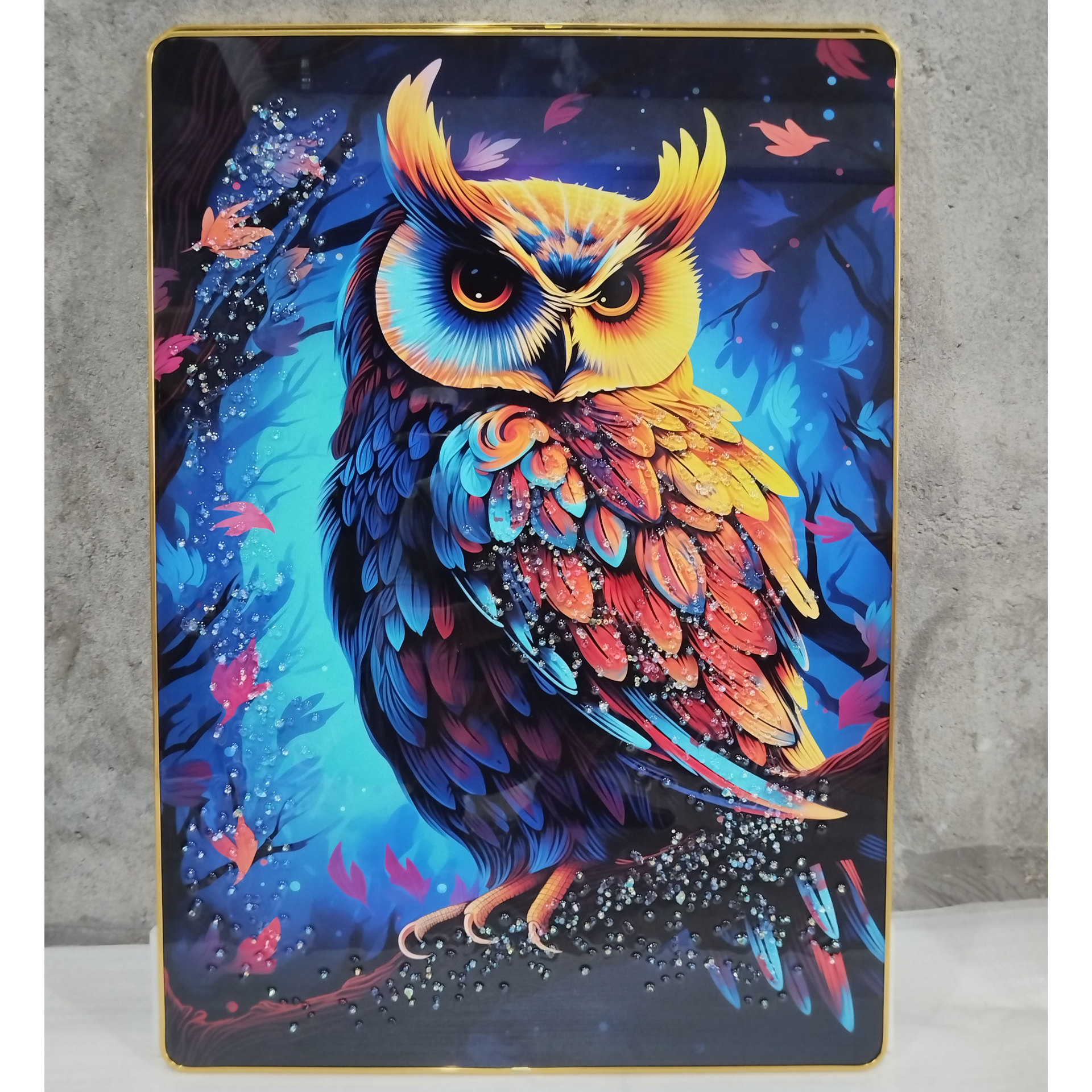 装饰画/蝴蝶标本/现代简约挂画/肌理画/客厅装饰画手绘细节图