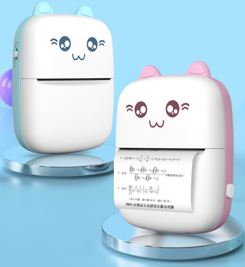 C9笔脸不干胶便携式无线热敏照片打印机口袋学生迷你错题标签打印