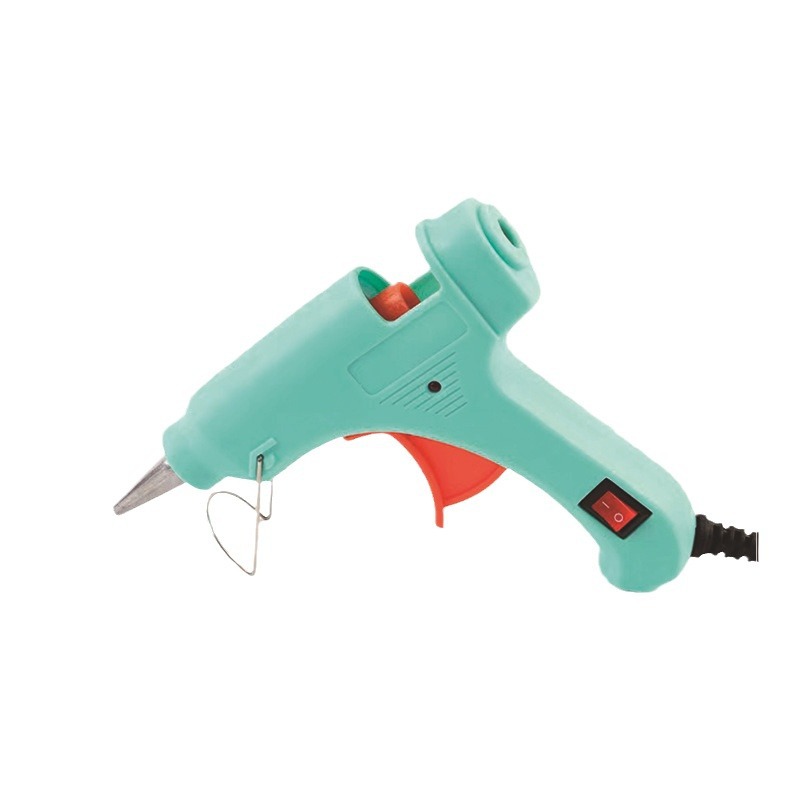 胶枪/胶枪塑料/热熔枪胶棒/风铃/热熔枪电热枪白底实物图