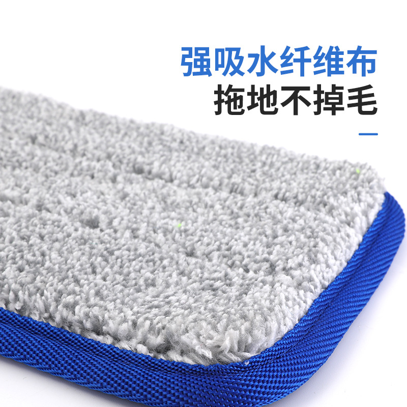 分区医用拖把专用替换布拖布头加厚毛巾尘推全棉布套式地拖头