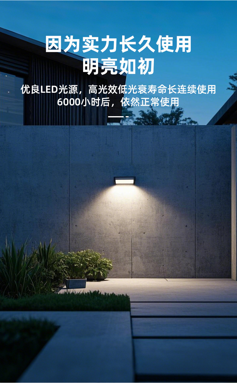 【守护者】跨境太阳能投光灯防水耐高温户外庭院灯超亮LED太阳能详情7