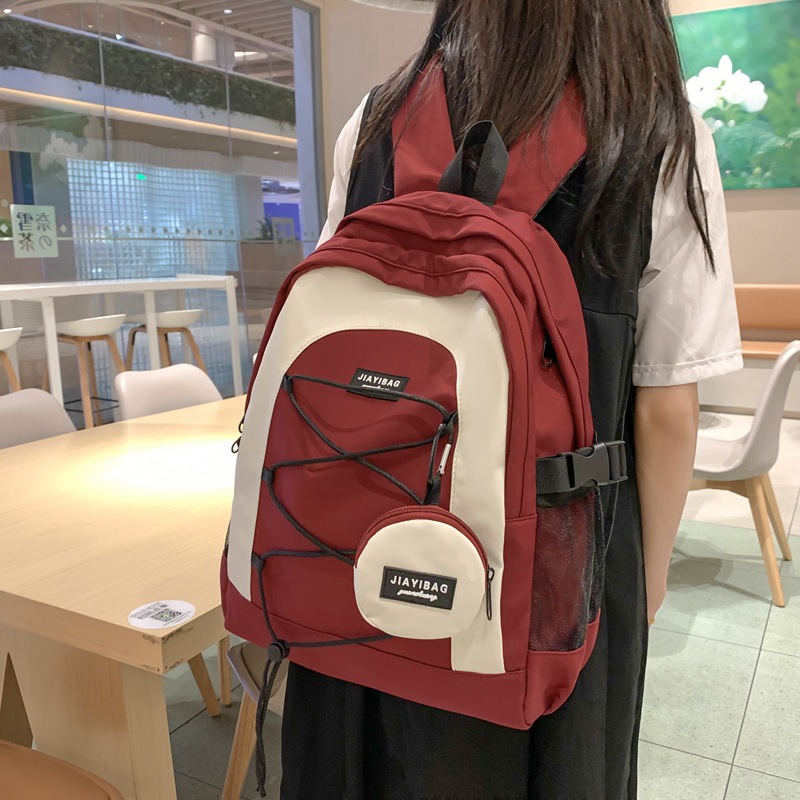 Backpack Nylon cloth Backpack Large capacity Student SchoolBags Large quantity discount Wholesale customization welcome consulting, ordering! details Picture