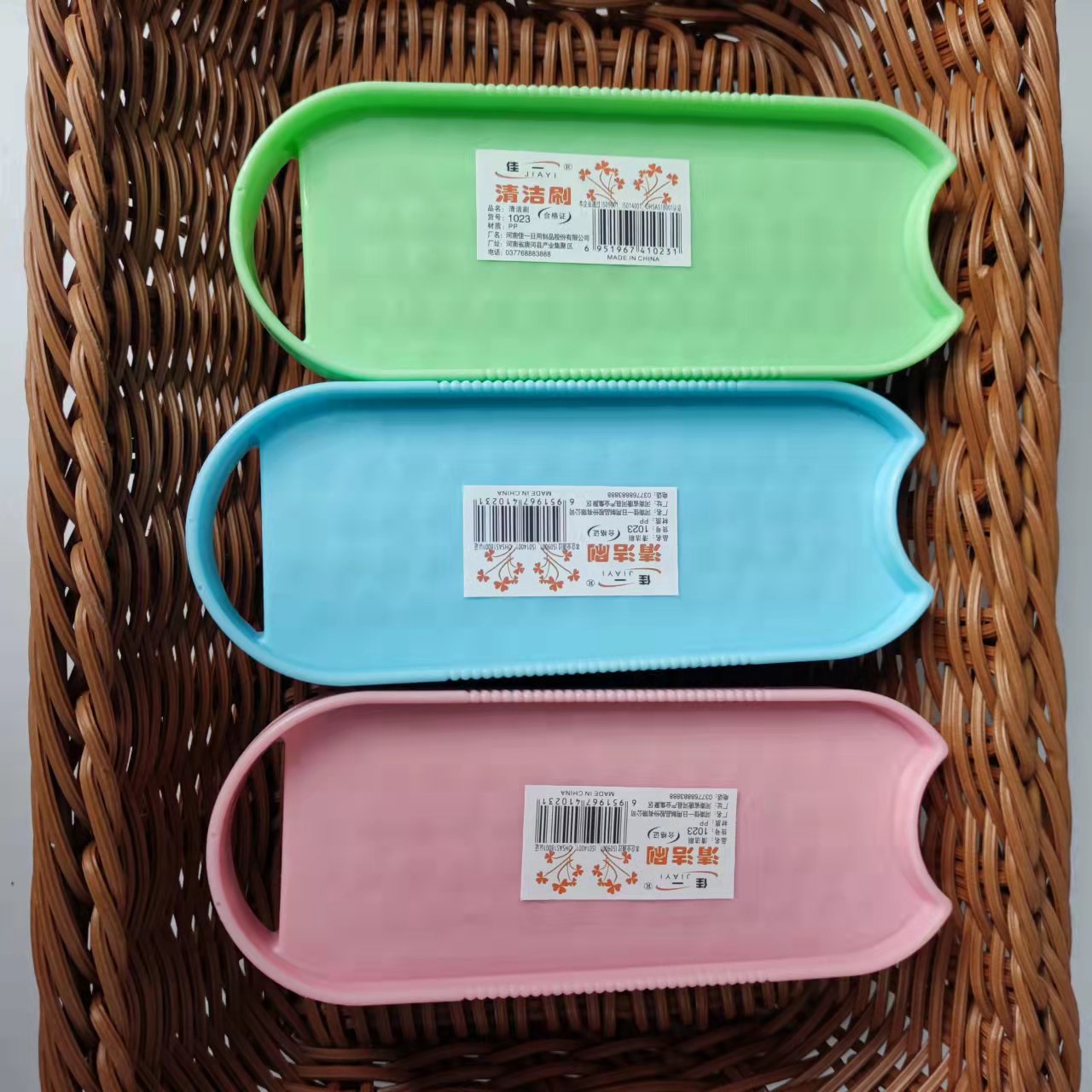 Square brush washing brush cleaning brush pants brush shoes brush Plastic square brush sanitary brush 1 yuan 2 yuan supply Specification drawing