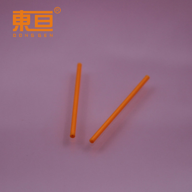 SLZ2*50 Orange-yellow plastic shaft Flexible shaft circular shaft plastic round rod does not stick hand small production parts full figure
