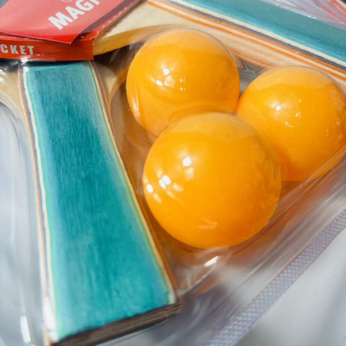Macgregor Table Tennis Racket 2 Sets Children's Set Suction Card Table Tennis Racket 2027 Horizontal Color Handle Table Tennis Racket Application Scenario