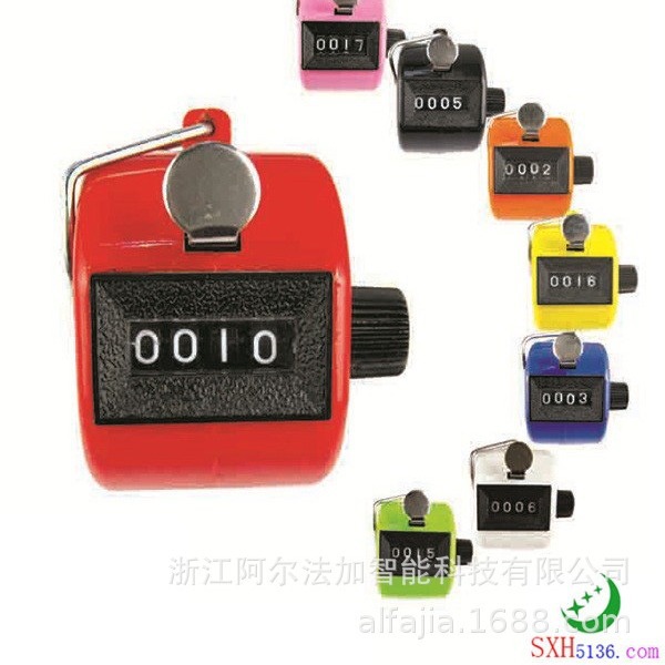 Hand Press Mechanical Four-Digit Lcd Electronic Digital Display Five-Digit Led Multi-Function Finger Ring Counter Manufacturers Item Picture