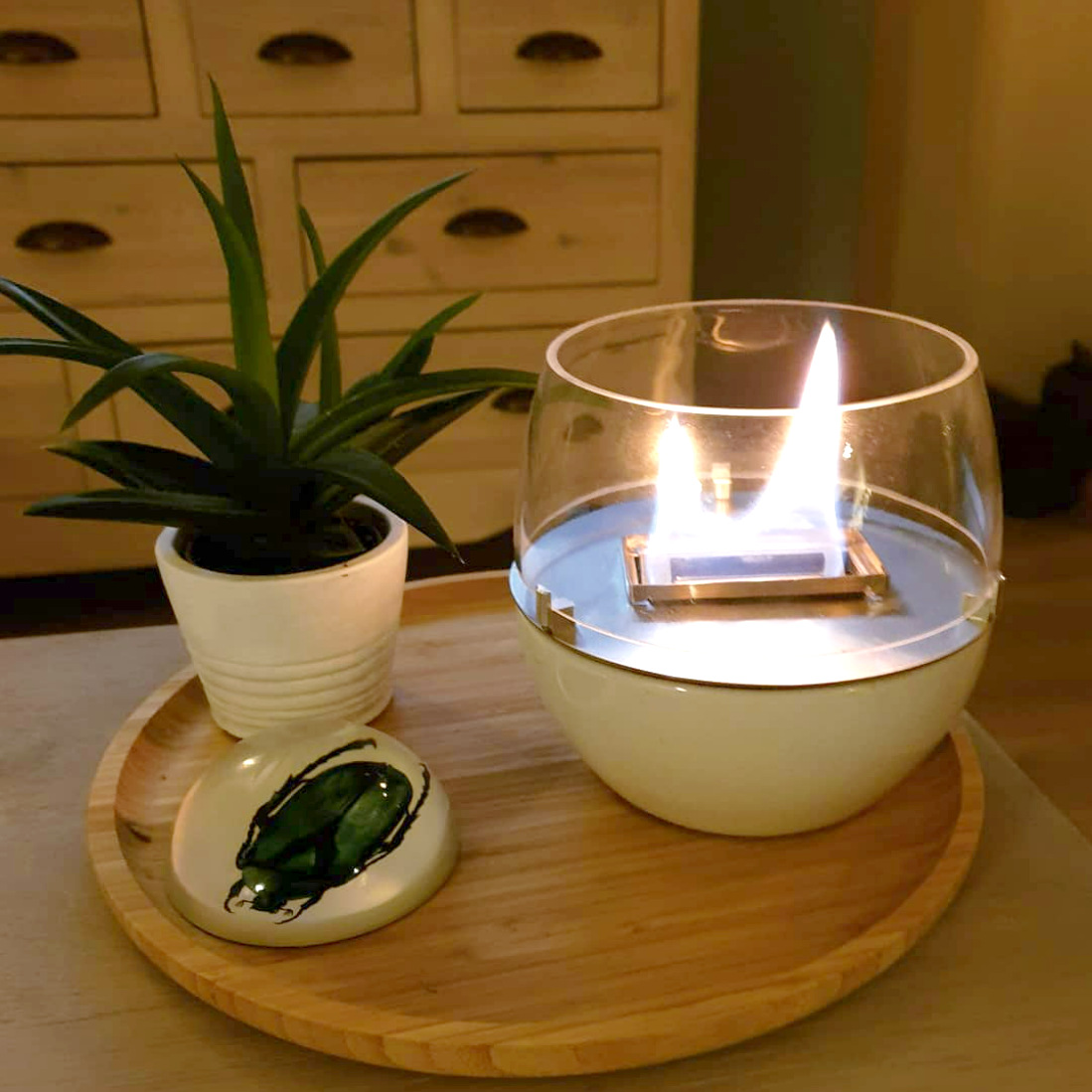 Cross-border wholesale desktop portable alcohol fireplaces Upholstery furnaces Metal outdoor alcohol fireplaces modern full figure
