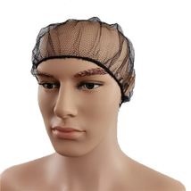 一次性尼龙网眼帽发网帽发套透气防落发工厂车间实验室适用