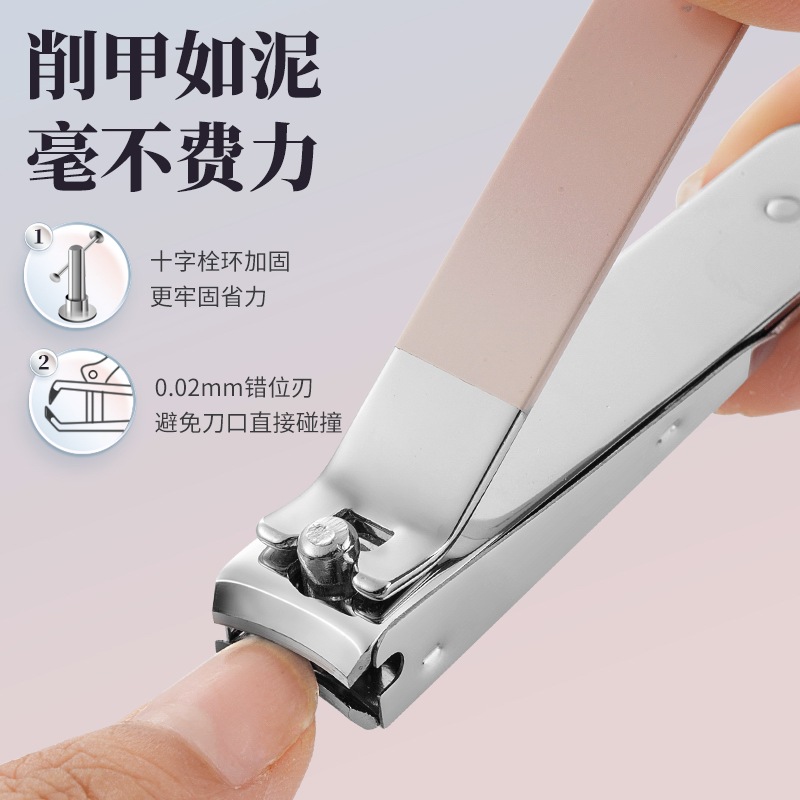 German dead skin shears, cross-border nail art tools wholesale, nail clipper sets, nail knife sets, stainless steel nail clippers Specification image