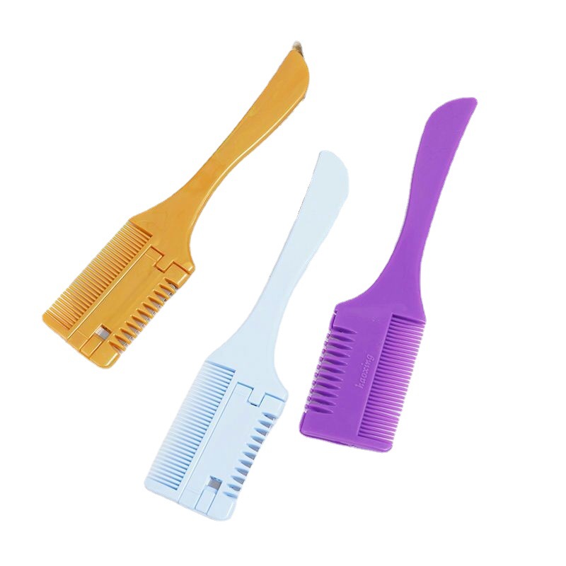 Double-sided hair cutting knife, hair comb, hair cutting comb, hair cutting device, hair styling comb, beauty care, bangs thinning gift