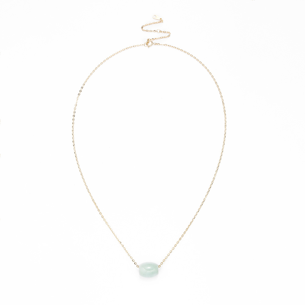 Yashliv Hetian Jade Pendant S925 Silver National Wind Country Tide necklace refreshing collarbone chain female Application Scenario