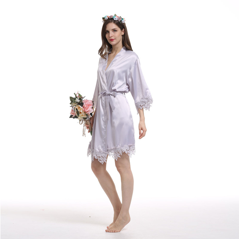 ثوب نوم إضافي، عروس إضافية، وصيفة شرفية، رداء نوم من نوع A9008 Item Picture