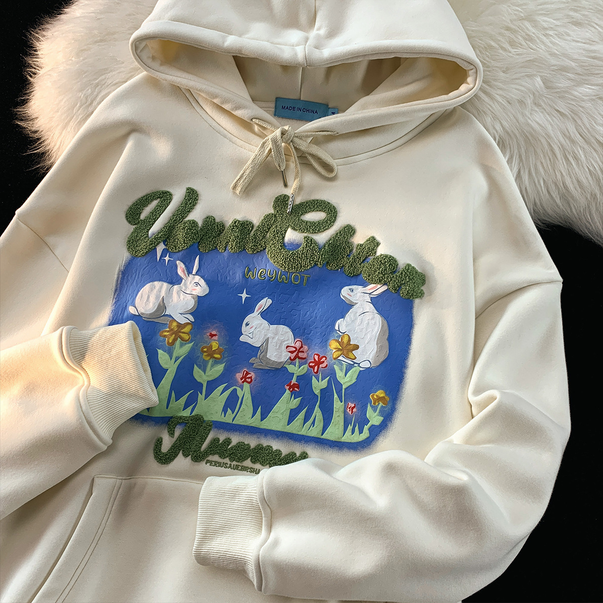 Heavy Industry Spring and Autumn Long-sleeved sweatshirt women's design sense, niche spring and summer women's top, Spring and Autumn coat, American retro style