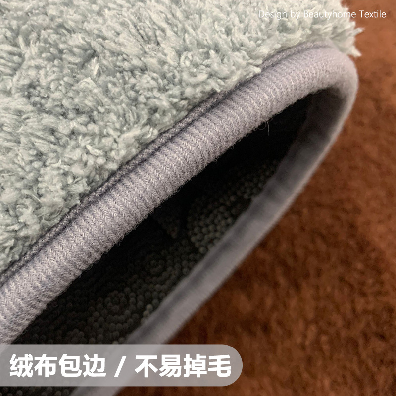 Fluff Absorbent Mat Into The Door Kitchen Bedroom Toilet Foot Mat Bathroom Non-Slip Mat Resistant To Dirty Household Barefoot Specification drawing