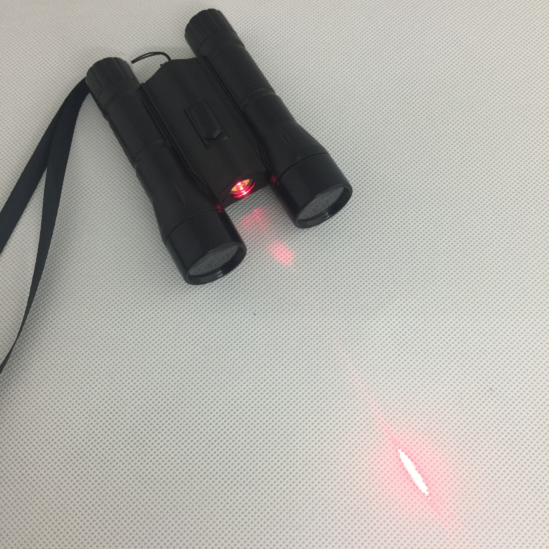 New 085# binoculars, flashlight, red laser light, student gift, portable magnifying glass details Picture