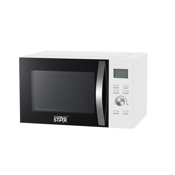 WINNINGSTAR British and European standard 30L multi-functional rotary mechanical microwave oven for home heating, barbecue and baking Item Picture