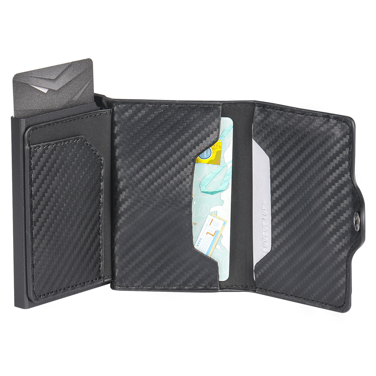 Manufacturers Directly Supply Air Tag Card Bag Tracker Men's Wallet Rfid Blocking Card Holder Metal Card Sleeve Application Scenario