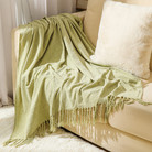 雪尼尔毯子沙发毯空调盖毯户外露营毯午睡毯blanket夏季薄毯线毯