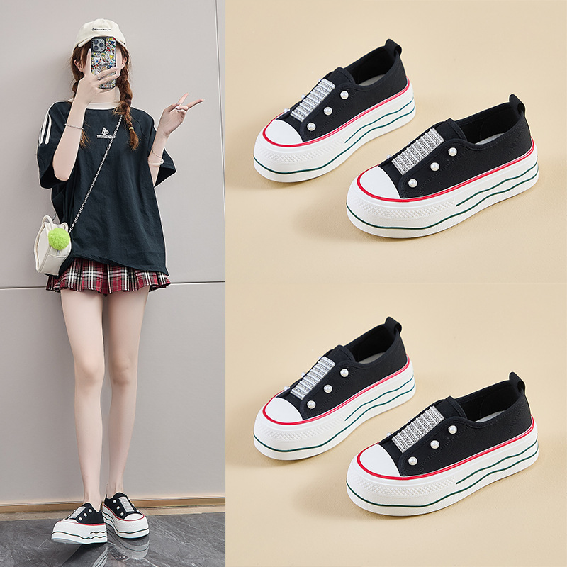 莆田鞋/人本帆布鞋/空军一号/裙子/shoes产品图