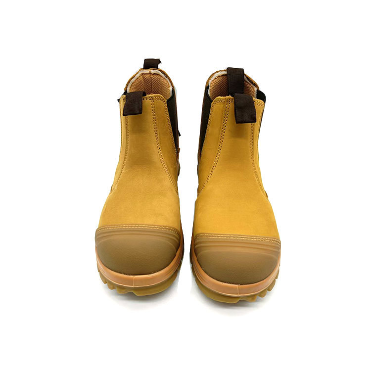 Manufacturers Directly For Labor Protection Shoes Male Tpu Head Protection Anti-Smashing Work Shoes Chelsea Boots Outdoor Walking Mining Operations Spot Supply Of Quality And Quantity Assured Purchase Item Picture