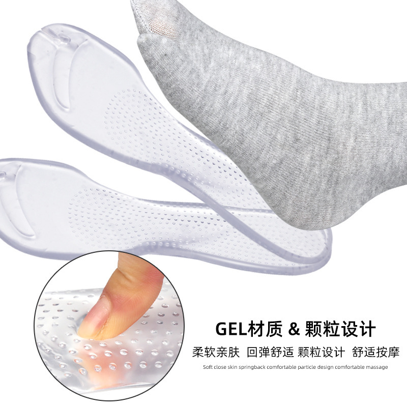 Cross-border flip-flops, seven-inch pads, large and small flip-flops, cool insoles, soft-soled anti-slip arch insoles Application Scenario