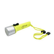 Diving Flashlight No. 5 Battery deep water light Mini portable outdoor long shot waterproof flashlight