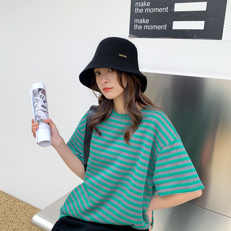 The 2022 new hat pure cotton short brim Fisherman's hat sunshade sunscreen basin hat go with everything beach sun hat woman summer Application Scenario