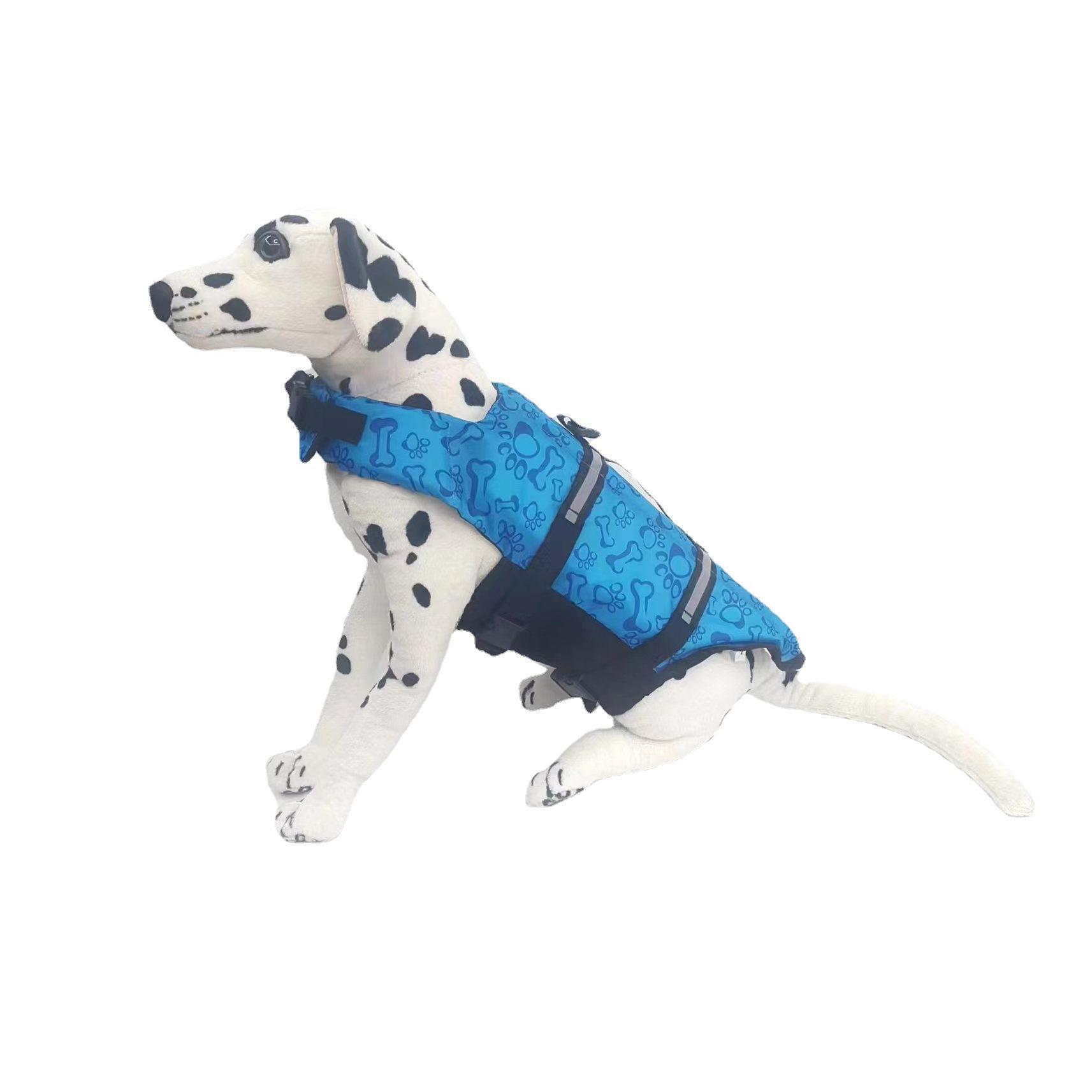 Manufacturers Direct Sales Amazon Ebaywish Pet Life Jacket Dog Life Jacket Outdoor Rescue Dog Swimming Clothes Item Picture