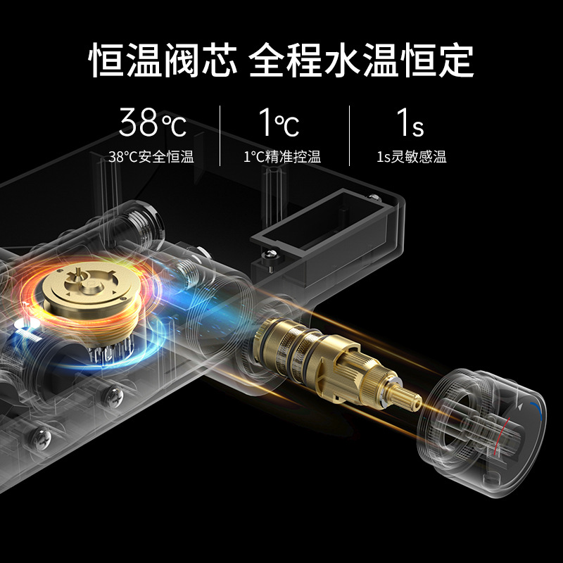 花洒套装实物图