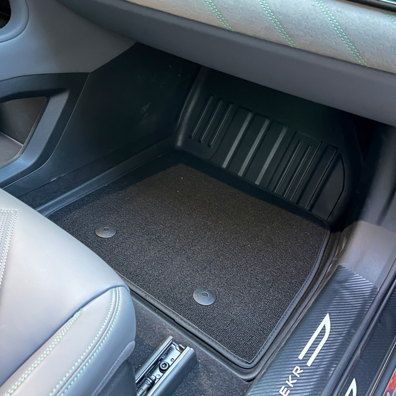 专车专用TPE汽车脚垫ZEEKR 极氪001内饰改装工厂直销支持一个代发详情图4