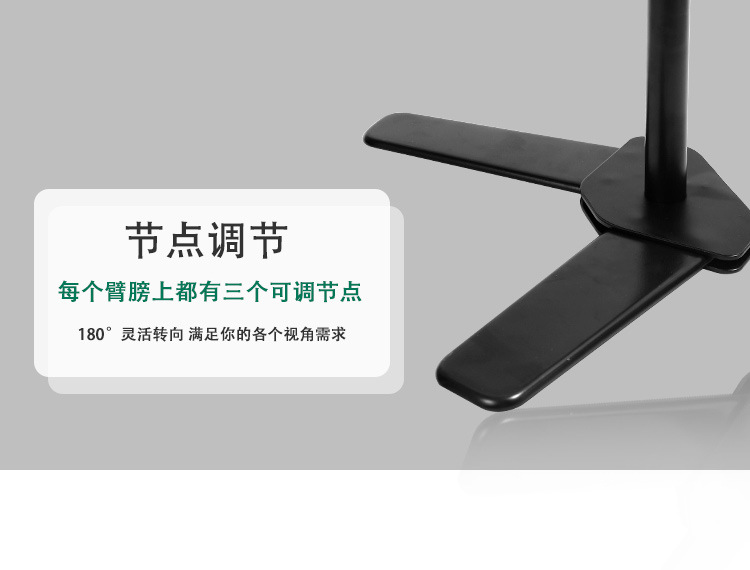 Dual-screen and multi-screen monitor stands, telescopic hanging brackets, mobile TV stands, cross-border factory direct sales pic 8
