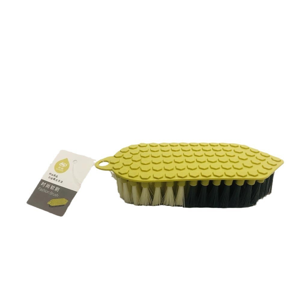 Premium Oval Wash Brush Wholesale Easy To Hold Multi-Function Wash Brush Soft Cleaning Brush Factory Direct Sales Rs-3990 details Picture