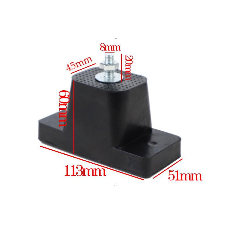 Wholesale outdoor unit parts for air conditioners, shock-absorbing pads, anti-slip bases, shock-absorbing feet, shock-absorbing and noise-reducing rubber shock-absorbing pads Application Scenario