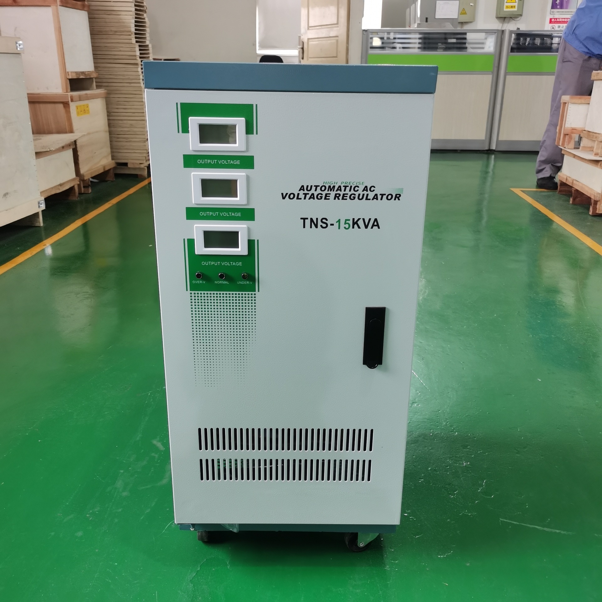 380V三相高精度全自动交流稳压器TNS-6kva9kva50kva电压不稳专用