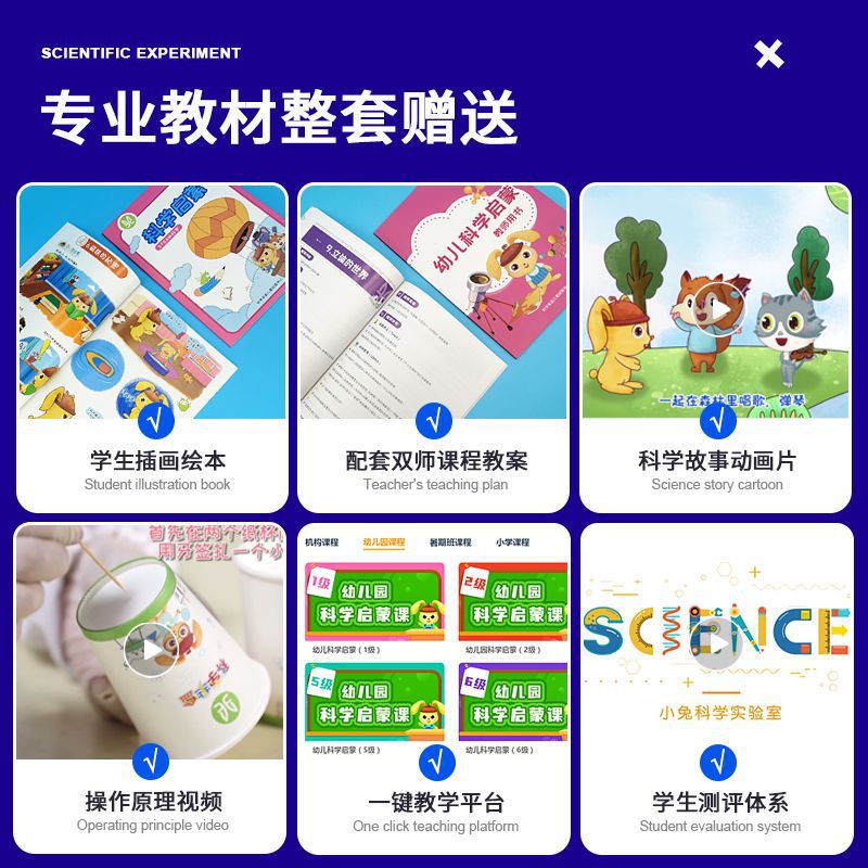 The dissemination of sound, kindergarten experiment, science experiment equipment, DIY model, primary school students' science and technology small making teaching AIDS Application Scenario