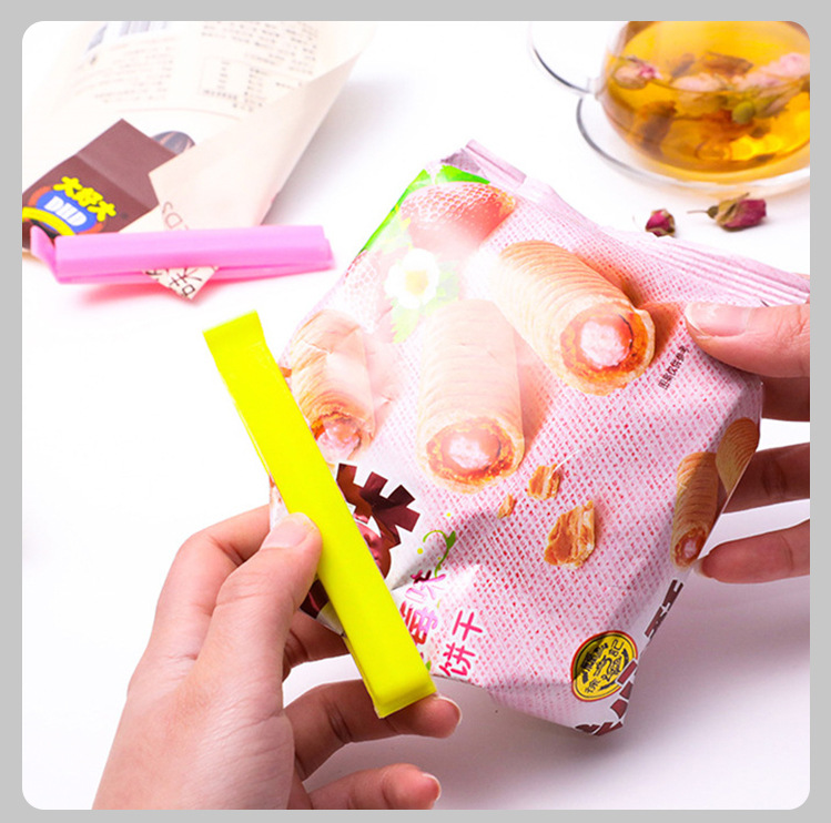 塑料卡通封口夹子食品袋防潮密封夹大小号尺寸可选印LOGO收纳详情8