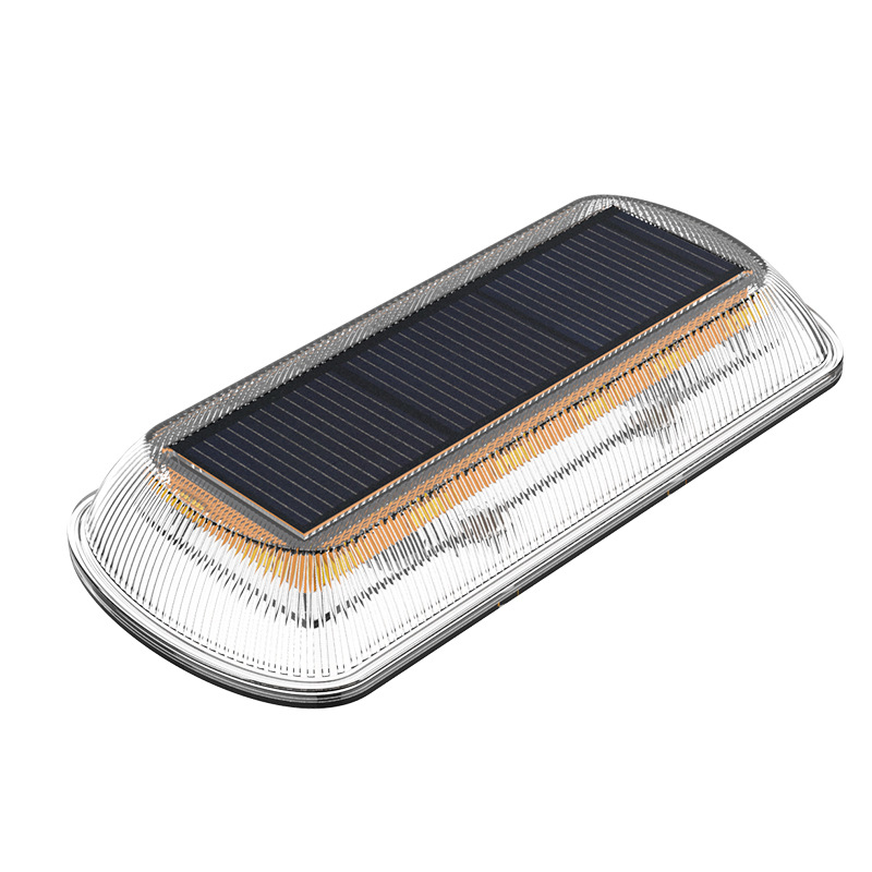 Amazon solar ground lights, plastic long strip deck lights, outdoor staircase step lights, garden walkway ground lights Item Picture