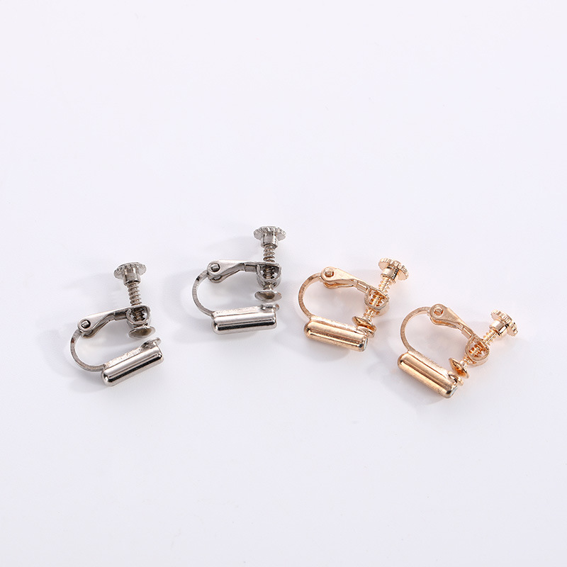 耳夹/无骨耳环/無洞耳夾/铃兰花手链/耳骨扣产品图