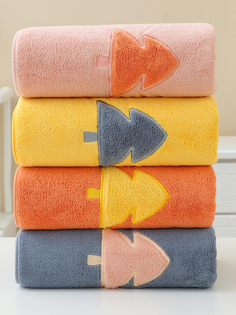 Wholesale [Four Packs] Super Thick Absorbent Towel Bath Towel Face Towel Soft Skin Hair Does Not Drop Adult Quick Dry Application Scenario